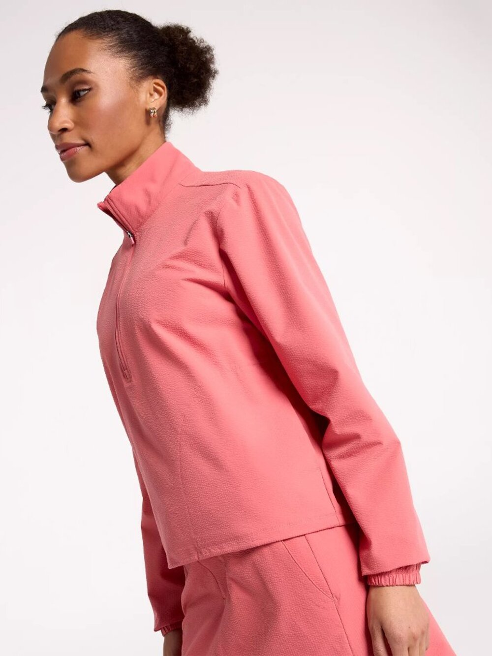 Walter Hagen Women's Performance 11 Woven 1/4 Zip - Picture 4 of 7